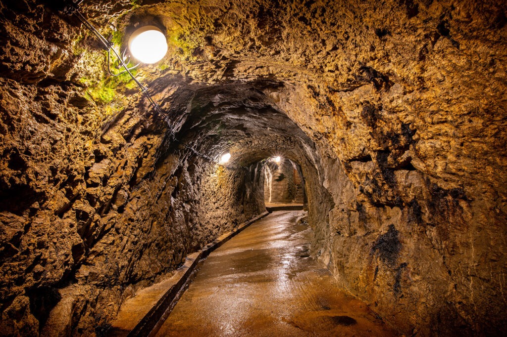 jihlavské katakomby - chodba pro horníky