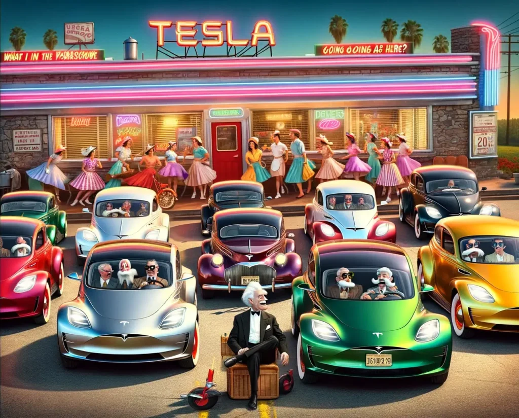 Legrační auta Tesla