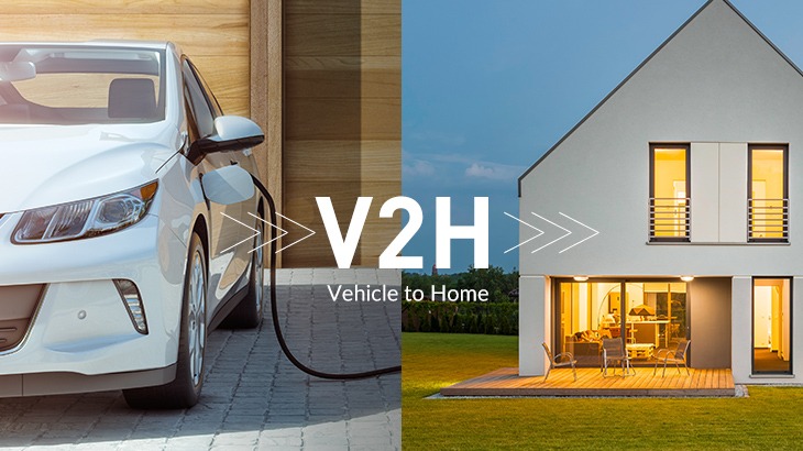 V2H umožní provozovat váš rodinný dům nebo podnik z baterie