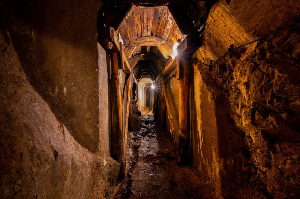 jihlavské katakomby - štola