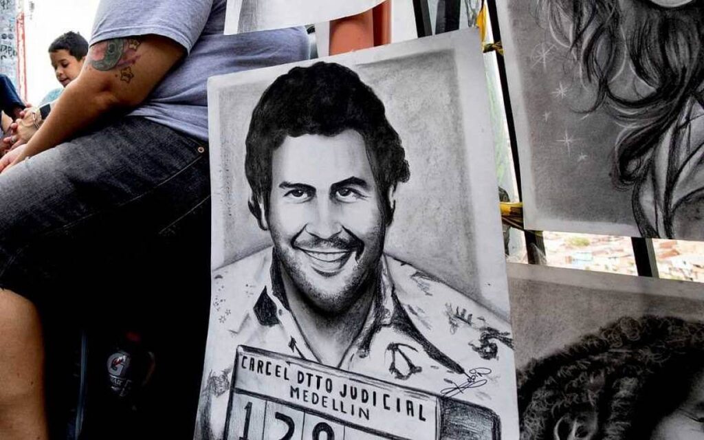 Pablo Escobar - drogový kartel z Medelínu Kolumbie