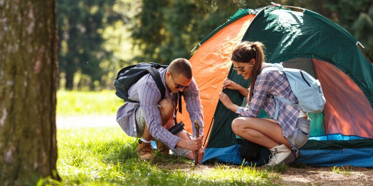 Chlapské kempování – Manuál pro začátečníky
