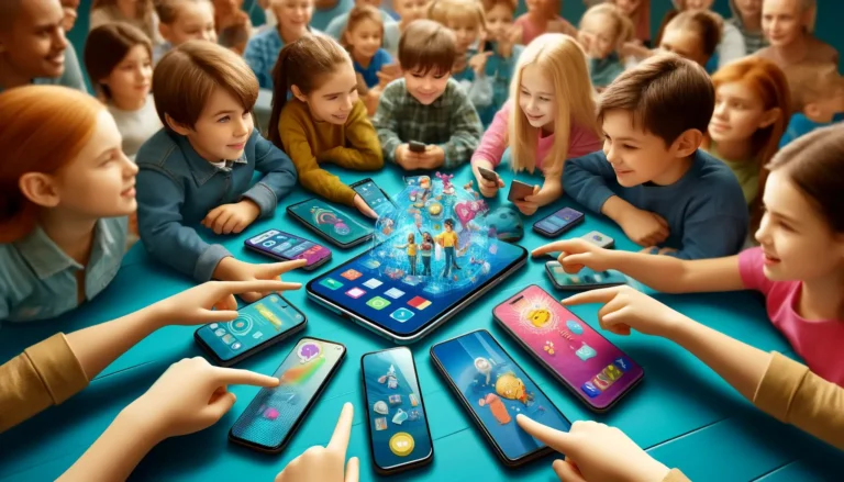 Nejlepší mobilní telefony pro děti 2024