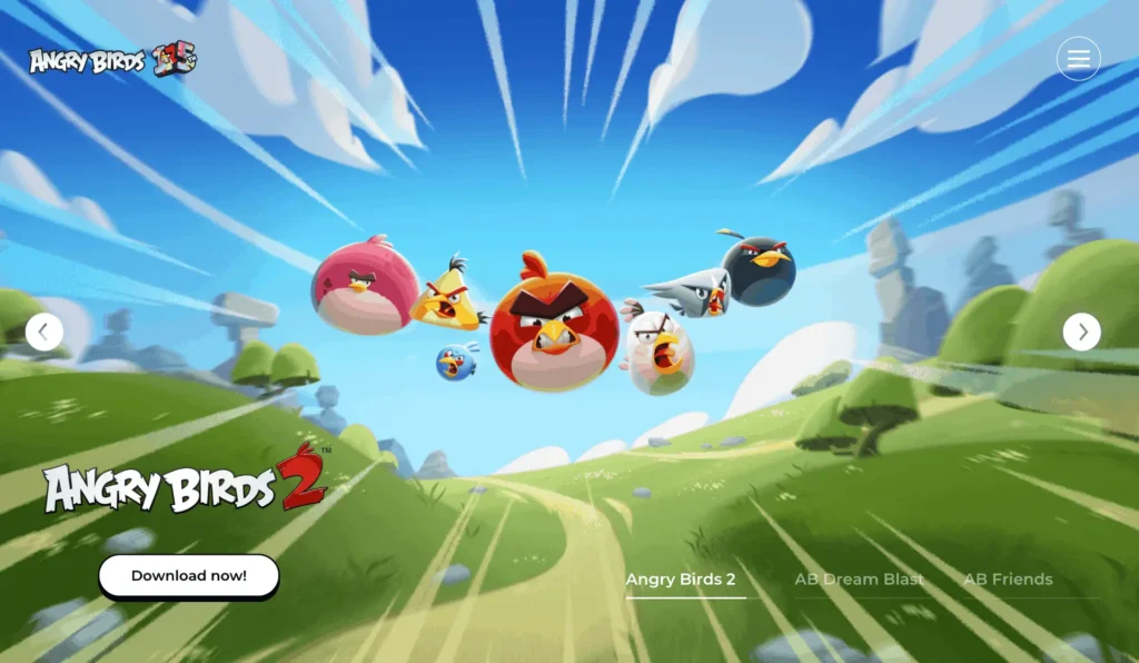 Hra Angry Birds 2