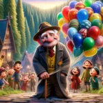 Dědeček s balónky: Pohádka pro děti