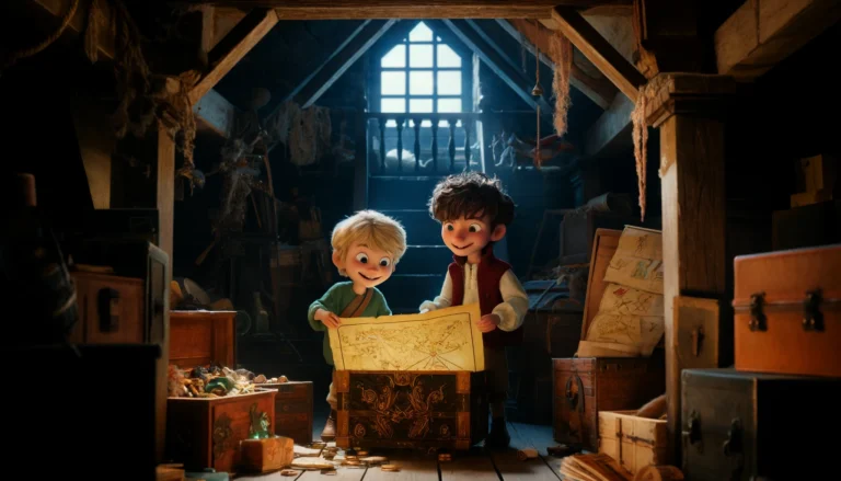 Tajemství ostrova pirátů: Pohádka pro děti