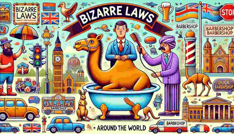 Bizarní zákony – Svět absurdních pravidel
