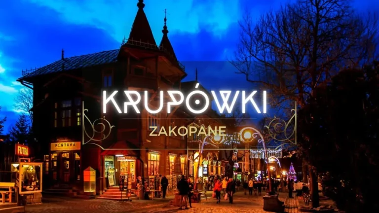 Vyhlášená ulice Krupówki: Srdce Zakopaného v Polsku ❤️❄️🎿⛄