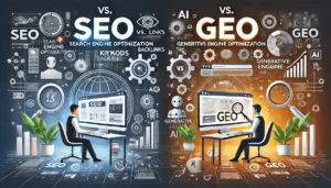 GEO vs. SEO: Jak se mění optimalizace webu pro vyhledávače?
