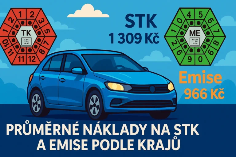 Kolik stojí STK a emise? Ceník dle jednotlivých krajů ČR