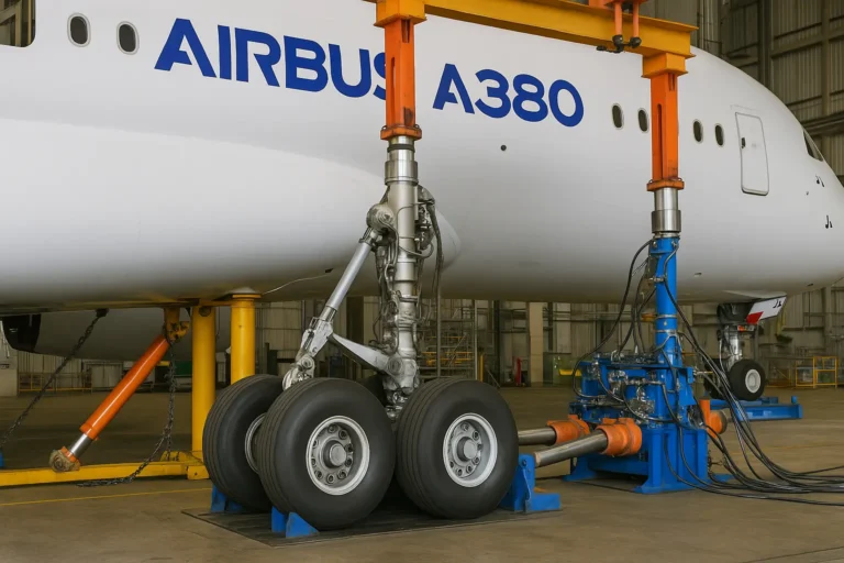 Jak se testují podvozky letadel? Neviditelná síla přistání!