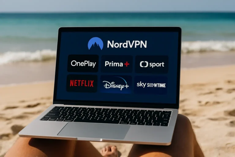 NordVPN na dovolené: Jak sledovat české TV kdekoliv na světě