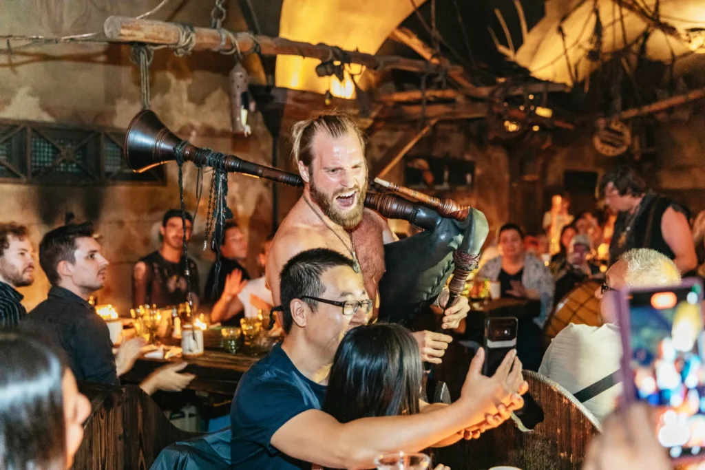 Středoveká večere v Praze ( restaurace u Pavouka )