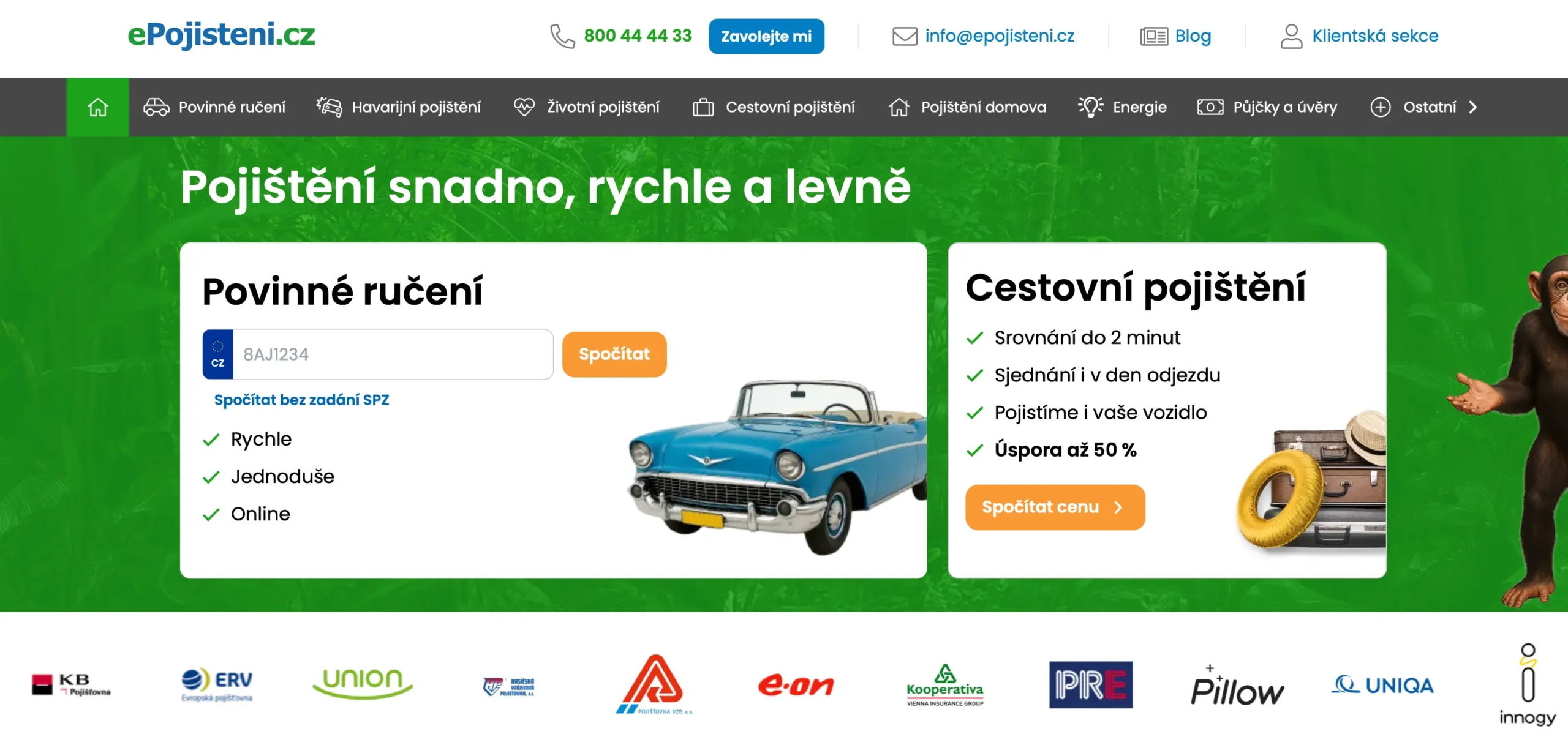 Srovnávač ePojištění | Venclíkovi.cz Srovnávač pojištění ePojištění