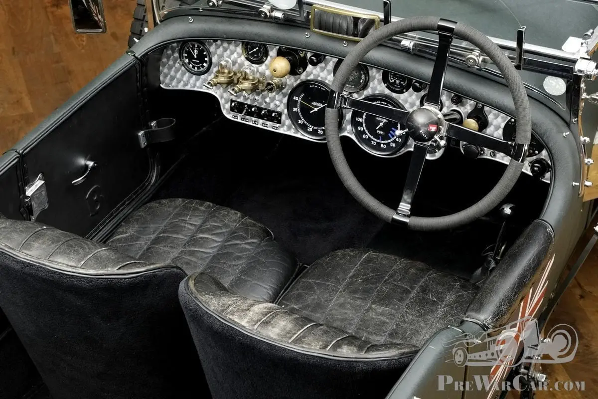 Bentley 3½ Litre 19331939 interier | Venclíkovi.cz