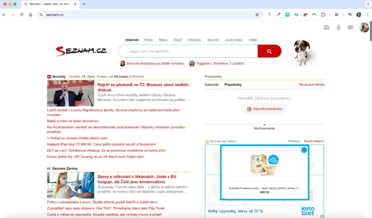 Jak mít Seznam bez reklam? 3 řešení co fungují + návod!