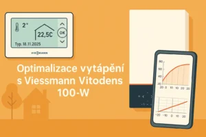 Jak jsem vyladil vytápění s Viessmann Vitodens 100-W v domě s podlahovkou