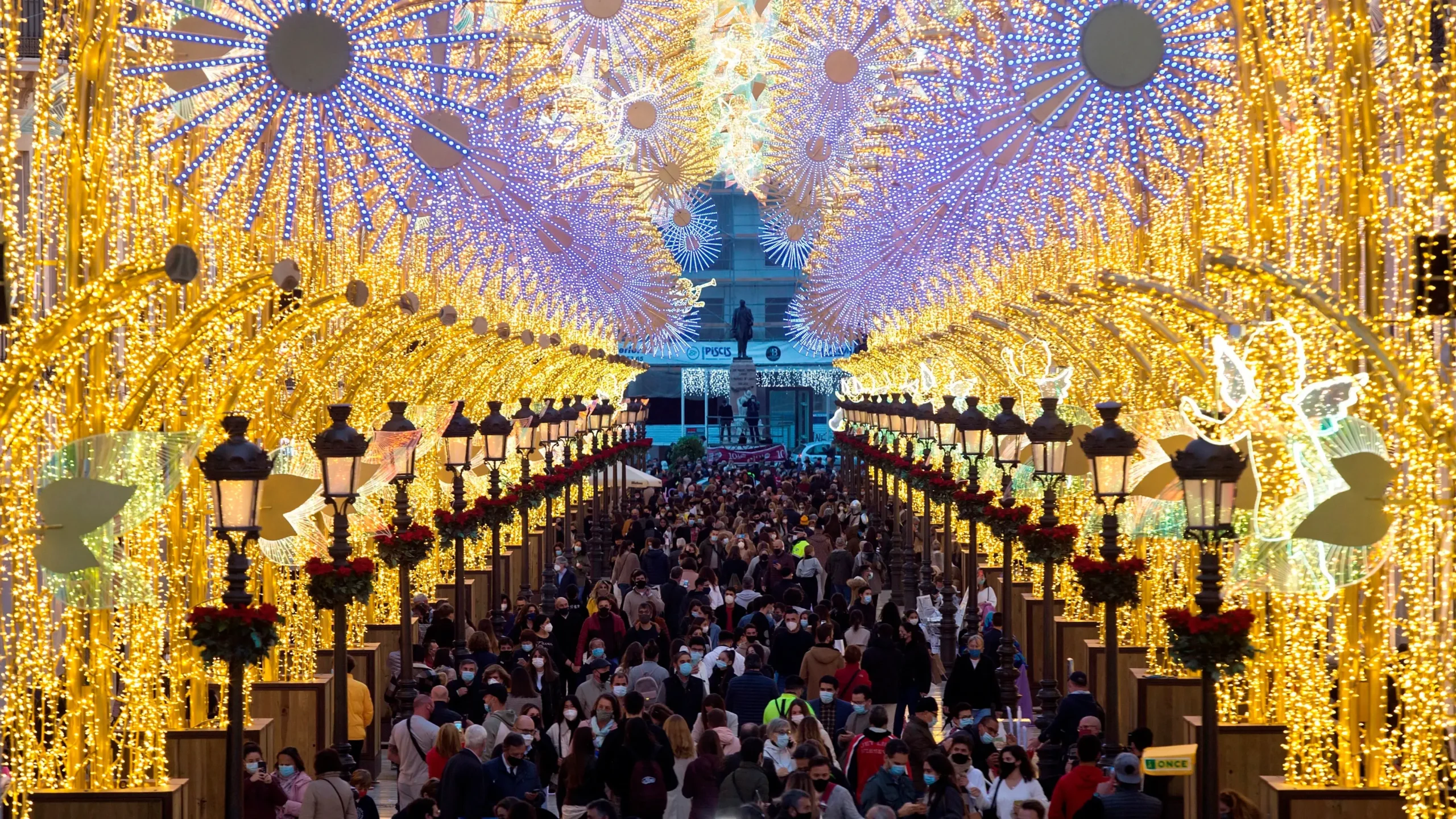 Výzdoba Malaga vánoční trhy | Venclíkovi.cz