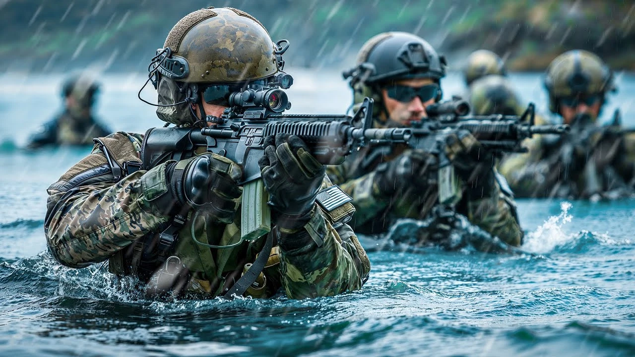 Neviditelní pod hladinou – SEALs zvládnou přesun i útok bez jediného zvuku.