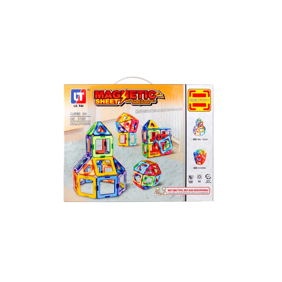 magneticka mala | Venclíkovi.cz Menší magnetická stavebnice vhodná pro mladší děti