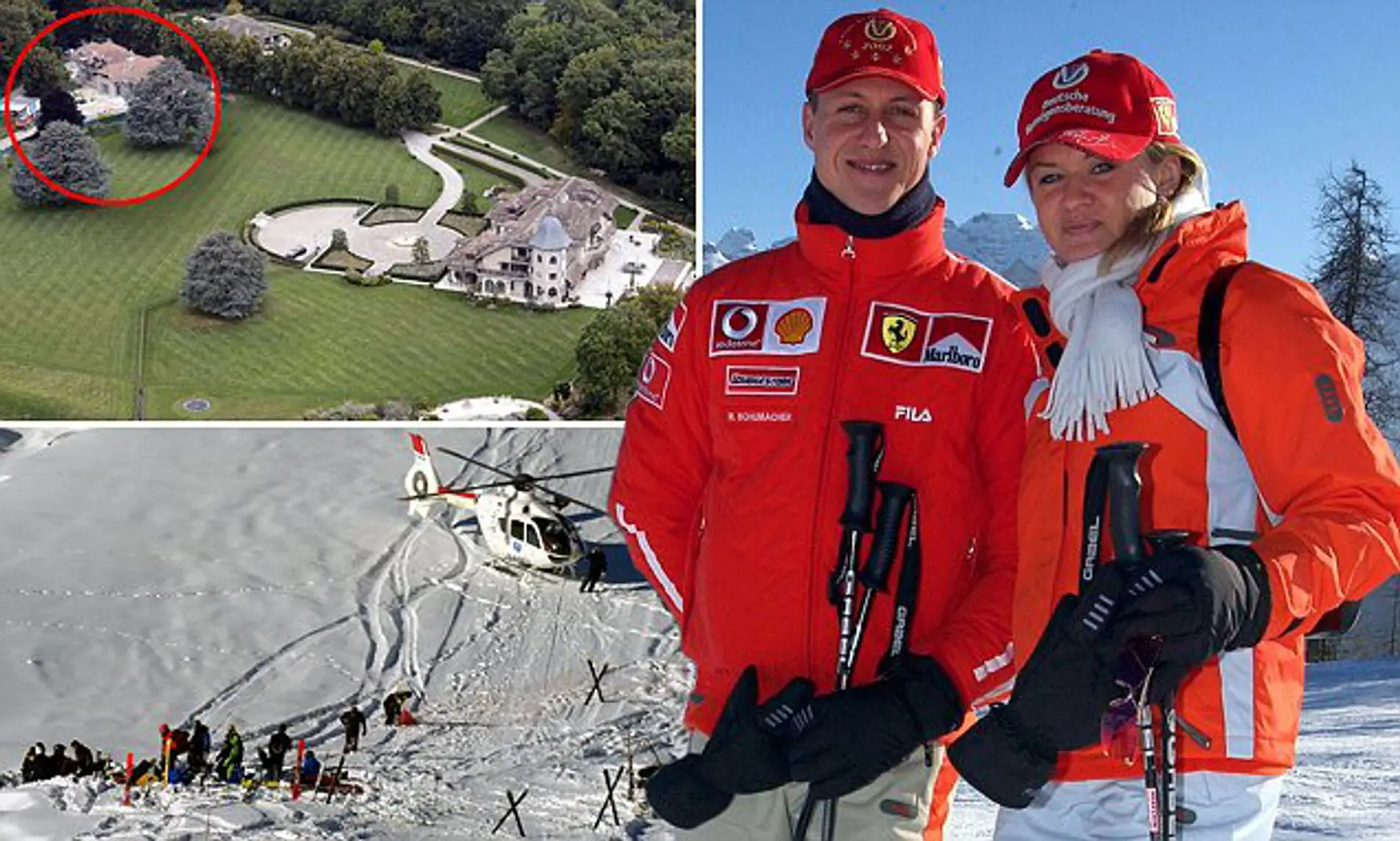 Michael Schumacher | Venclíkovi.cz Michael a Corinna Schumacherovi na lyžích před nehodou v roce 2013