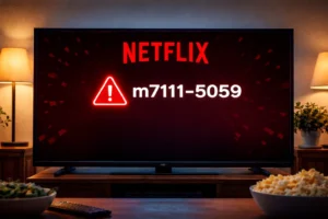 Netflix zobrazuje chybu M7111-5059: Jak ji odstranit? Návod