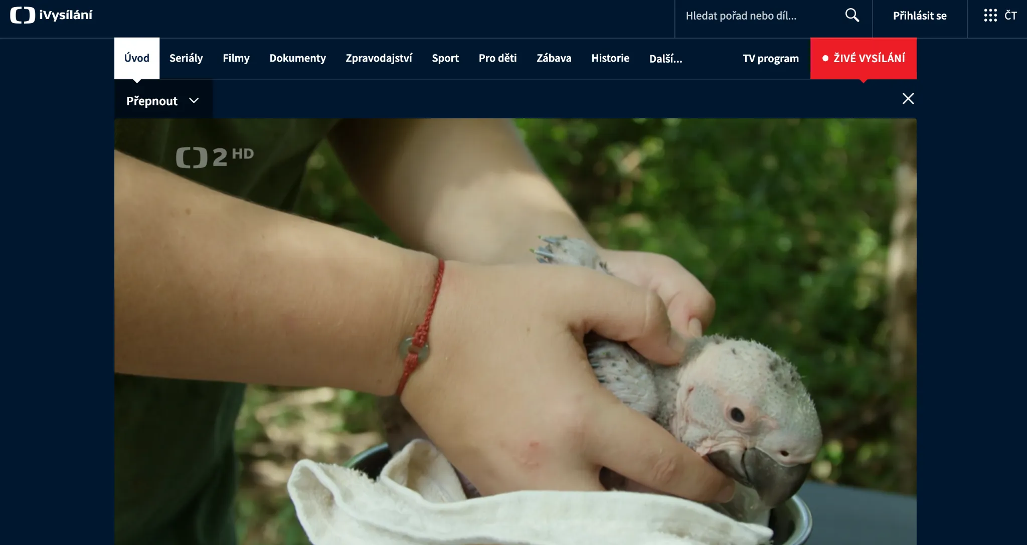 ct2-zive-ivysilani | Venclíkovi.cz Detail živého vysílání ČT2 v iVysílání – dokument o přírodě