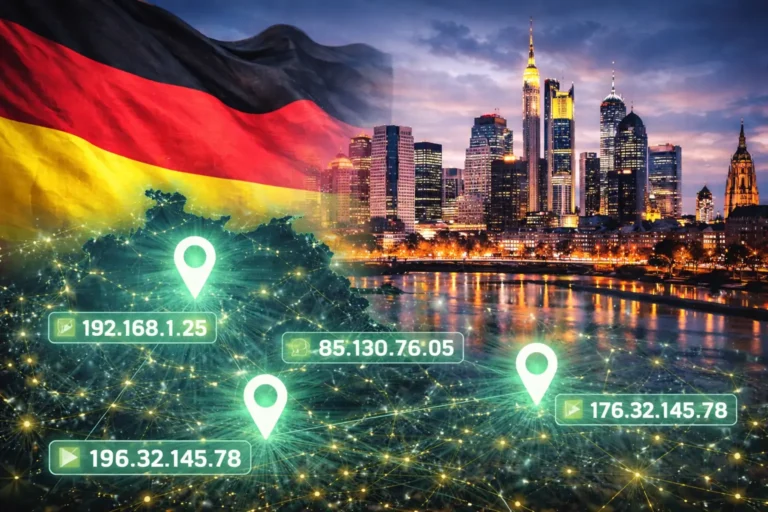 Jak získat IP z Frankfurtu během 2 minut s VPN (návod)