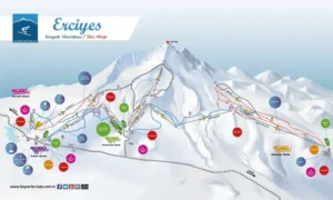 Turecko a lyžování na sopce Erciyes: Žádné přeplněné svahy!