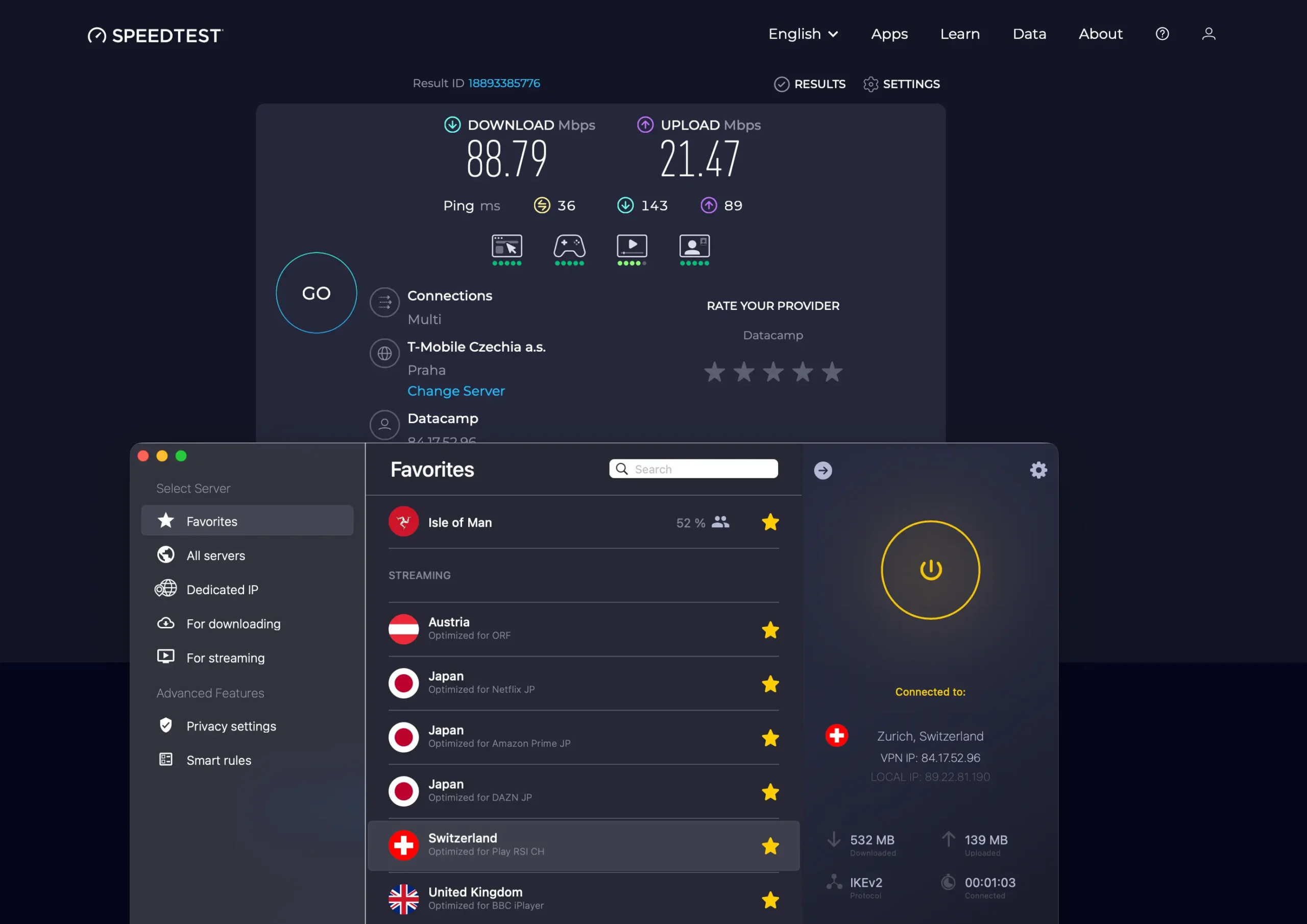 CyberGhost_07_Svycarsko_Curych | Venclíkovi.cz