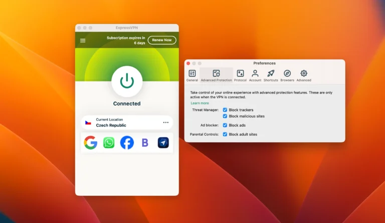 ExpressVPN Advanced Protection: Vypněte reklamy navždy!