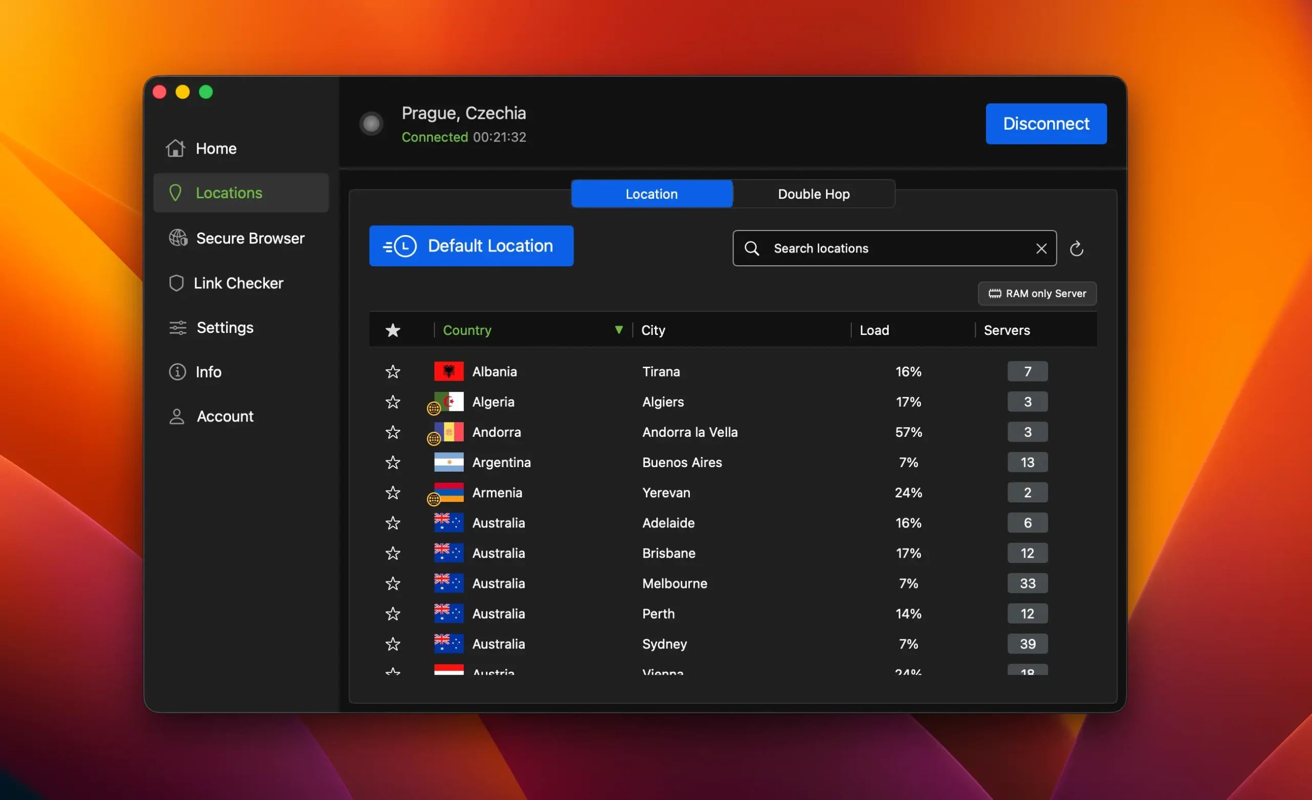 IPVanish aplikace | Venclíkovi.cz IPVanish seznam serverů podle zemí – přehled lokací s RAM only servery