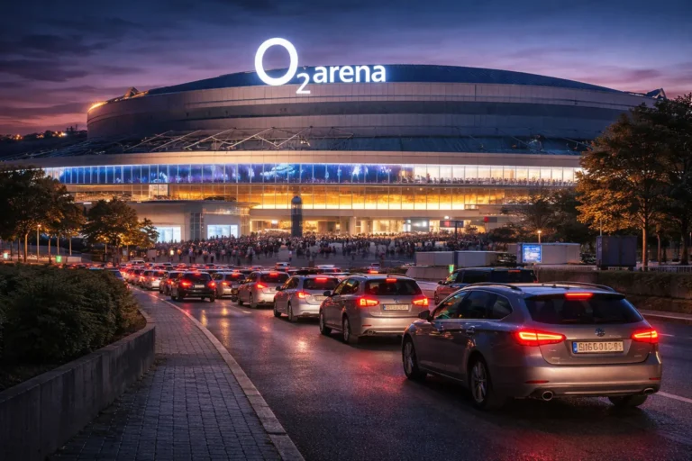 Kde zaparkovat u O2 arény? Přehled parkovišť zdarma + placené