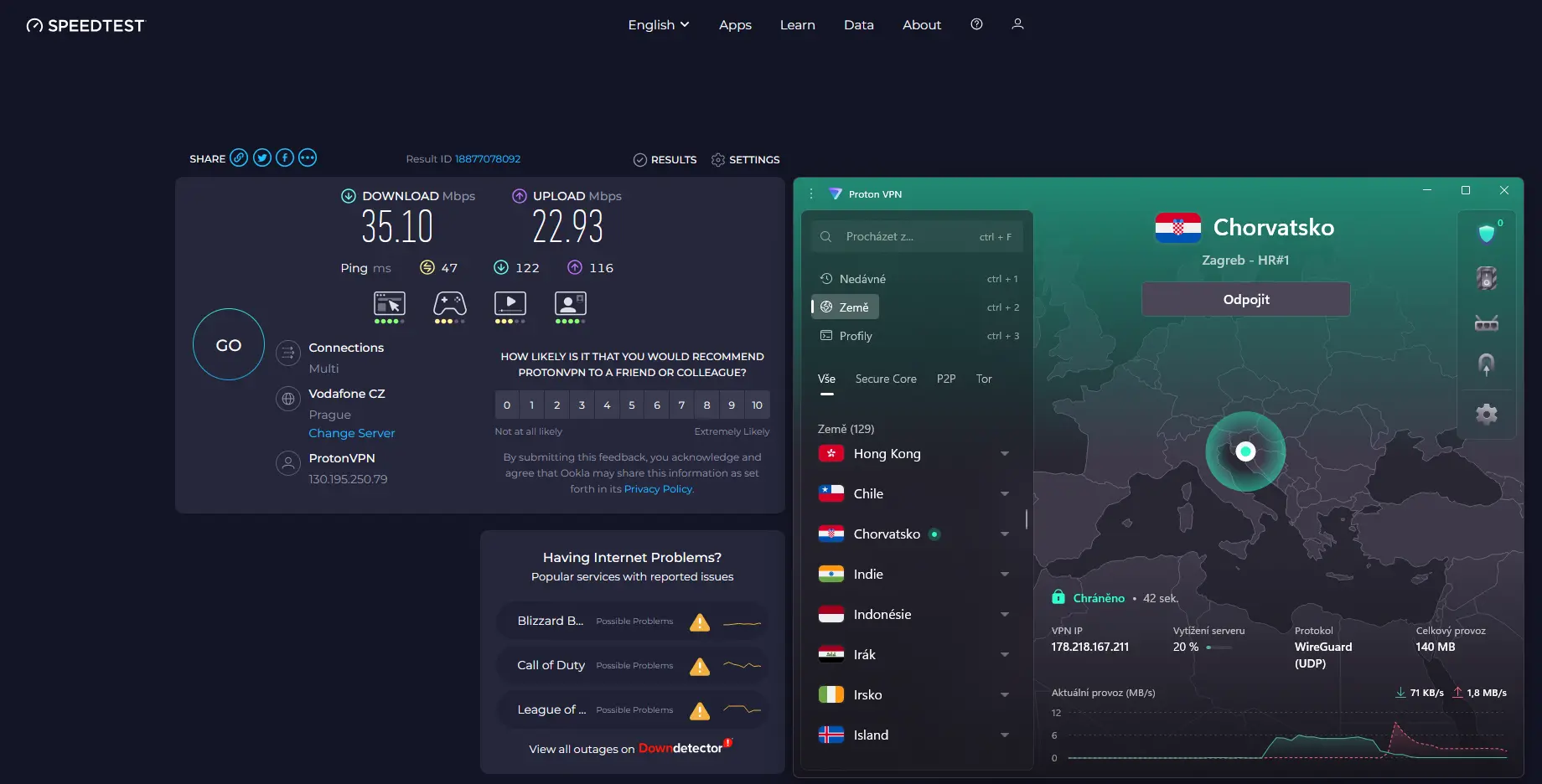ProtonVPN_09_Chorvatsko Záhřeb HR1 | Venclíkovi.cz