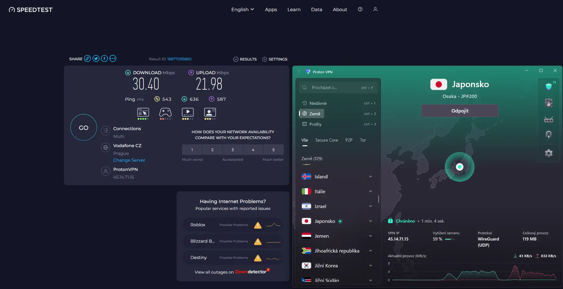 ProtonVPN_12_Japonsko Osaka JP200 | Venclíkovi.cz