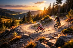 Trail Park Dolní Morava: Přehled, 30 km traily, mapa a tipy