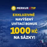 MerkurXTIP rozdává peníze! 1000 Kč zcela ZDARMA na sázení!