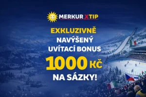 MerkurXTIP rozdává peníze! 1000 Kč zcela ZDARMA na sázení!
