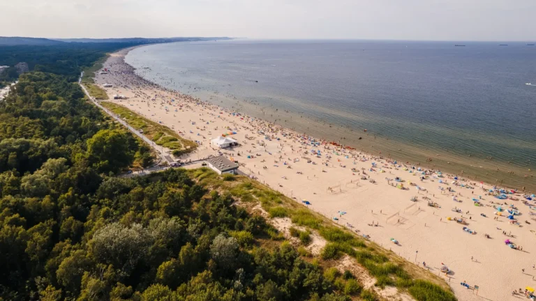 Świnoujście: nejširší pláž v Polsku a jediné město, kam dojdete pěšky do Německa