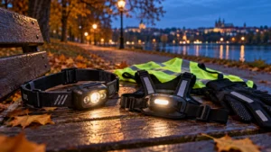 Čelovka, nebo hrudní svítilna na běh? Co vybrat do města a do lesa