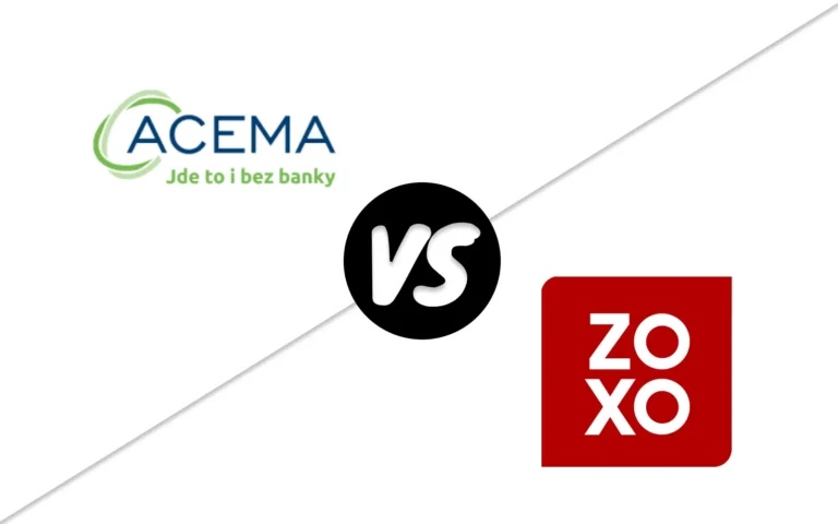 Srovnání ZOXO a ACEMA: Která půjčka dává větší smysl?